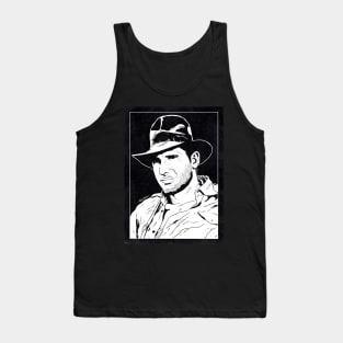 INDIANA JONES - Raiders of the Lost Ark (Black and White) Tank Top